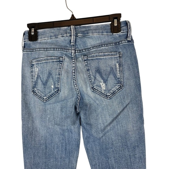 Mother The Looker Ankle Step Fray Jeans Size 25 | Distressed Skinny Denim - Picture 6 of 9